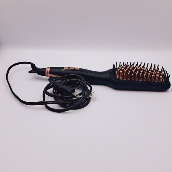 Visage Pro Style Hair Straightening Brush With Adjustable Heat Settings - Picture 5 of 10